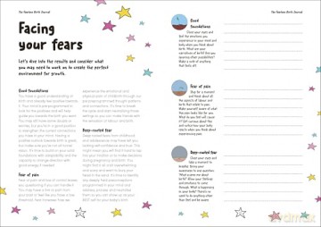 The Fearless Birth Journal: Growing Your Mind-Body Connection Throughout Pregnancy - Emma Armstrong [KSIĄŻKA]