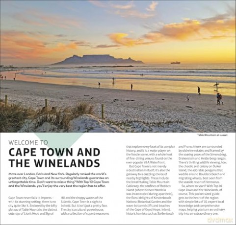 DK Top 10 Cape Town and the Winelands (Pocket Travel Guide) - Philip Briggs [KSIĄŻKA]
