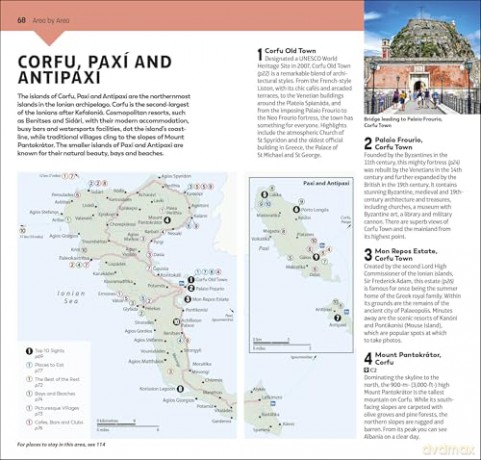 DK Top 10 Corfu and the Ionian Islands (Pocket Travel Guide) - DK Travel [KSIĄŻKA]
