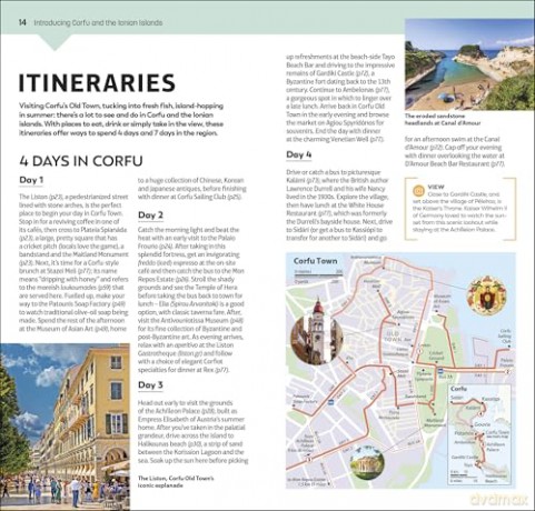 DK Top 10 Corfu and the Ionian Islands (Pocket Travel Guide) - DK Travel [KSIĄŻKA]