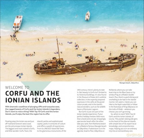 DK Top 10 Corfu and the Ionian Islands (Pocket Travel Guide) - DK Travel [KSIĄŻKA]