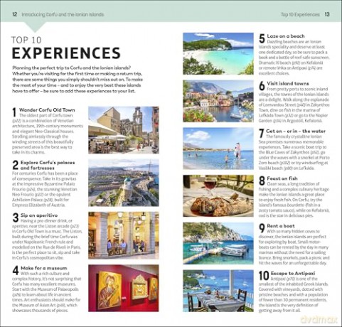 DK Top 10 Corfu and the Ionian Islands (Pocket Travel Guide) - DK Travel [KSIĄŻKA]