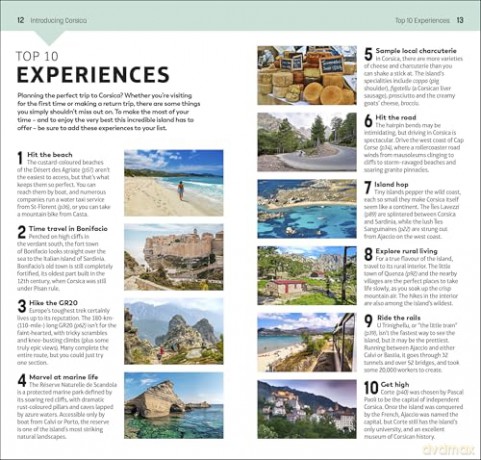 DK Top 10 Corsica (Pocket Travel Guide) - DK Travel [KSIĄŻKA]