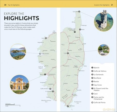 DK Top 10 Corsica (Pocket Travel Guide) - DK Travel [KSIĄŻKA]