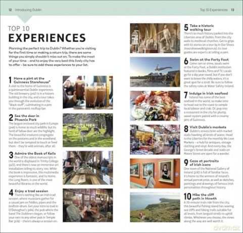 DK Top 10 Dublin (Pocket Travel Guide) - DK Travel [KSIĄŻKA]