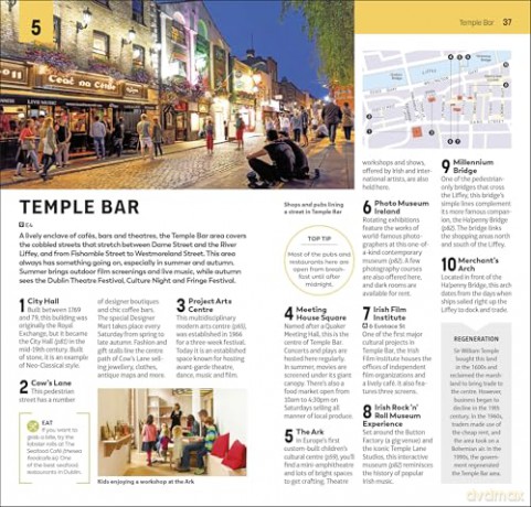DK Top 10 Dublin (Pocket Travel Guide) - DK Travel [KSIĄŻKA]