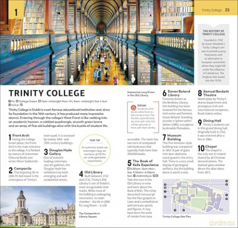 DK Top 10 Dublin (Pocket Travel Guide) - DK Travel [KSIĄŻKA]