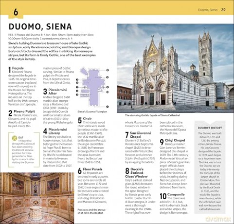 DK Top 10 Florence and Tuscany (Pocket Travel Guide) - DK Travel [KSIĄŻKA]