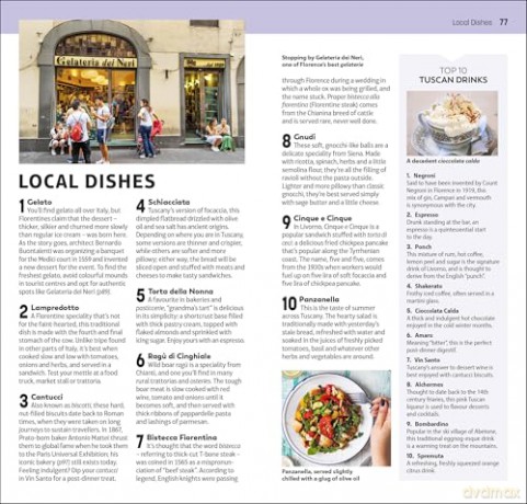 DK Top 10 Florence and Tuscany (Pocket Travel Guide) - DK Travel [KSIĄŻKA]