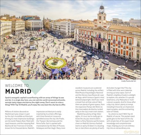 DK Top 10 Madrid (Pocket Travel Guide) - DK Travel [KSIĄŻKA]