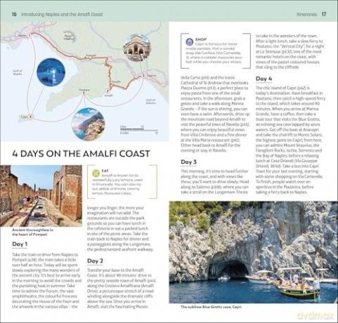 DK Top 10 Naples and the Amalfi Coast (Pocket Travel Guide) - DK Travel [KSIĄŻKA]