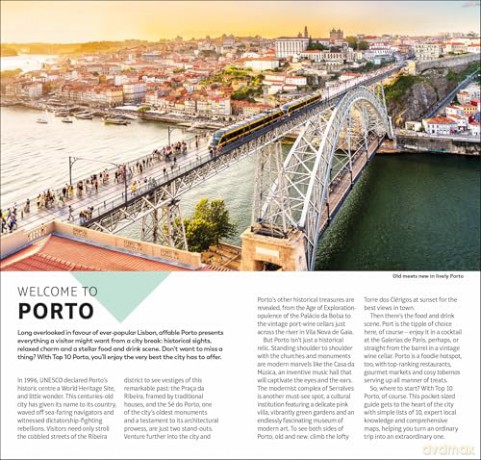 DK Top 10 Porto (Pocket Travel Guide) - DK Travel [KSIĄŻKA]