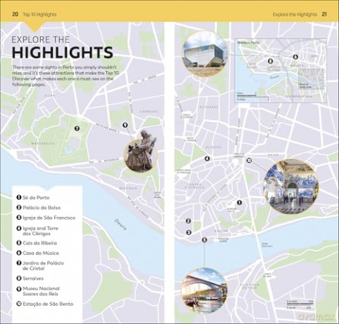 DK Top 10 Porto (Pocket Travel Guide) - DK Travel [KSIĄŻKA]
