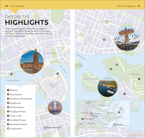 DK Top 10 Stockholm (Pocket Travel Guide) - DK Travel [KSIĄŻKA]