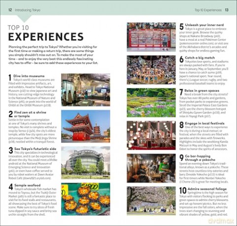 DK Top 10 Tokyo (Pocket Travel Guide) - DK Travel [KSIĄŻKA]