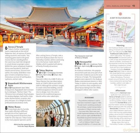 DK Top 10 Tokyo (Pocket Travel Guide) - DK Travel [KSIĄŻKA]