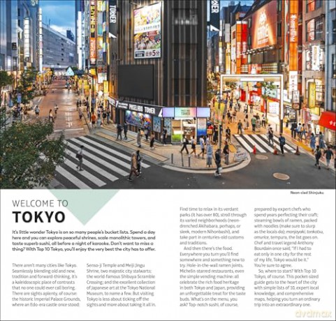 DK Top 10 Tokyo (Pocket Travel Guide) - DK Travel [KSIĄŻKA]
