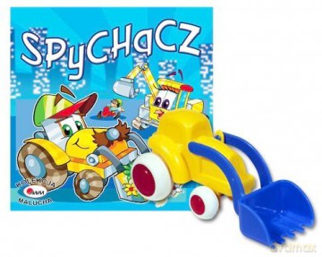 Spychacz. Kolekcja malucha - Agnieszka Frączek [KSIĄŻKA]+[ZABAWKA]