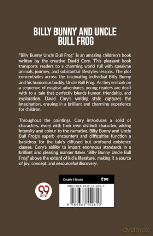 Billy Bunny And Uncle Bull Frog - David Cory [KSIĄŻKA]