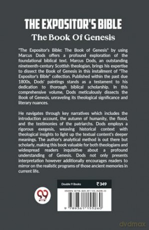 The Expositor's Bible The Book Of Genesis - Marcus Dods [KSIĄŻKA]