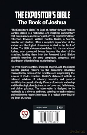 The Expositor's Bible The Book of Joshua - William Garden Blaikie [KSIĄŻKA]