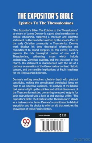 The Expositor'S Bible The Epistles To The Thessalonians - James Denney [KSIĄŻKA]