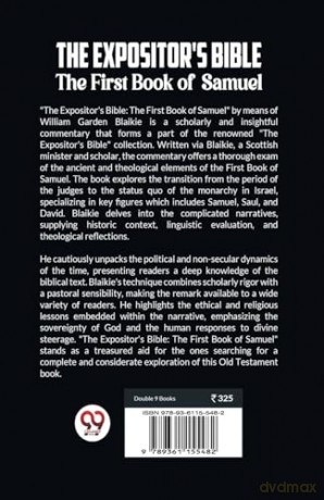The Expositor's Bible The First Book of Samuel - William Garden Blaikie [KSIĄŻKA]