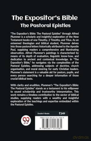 The Expositor's Bible The Pastoral Epistles - Alfred Plummer [KSIĄŻKA]