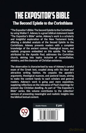 The Expositor's Bible The Second Epistle to the Corinthians - James Denney [KSIĄŻKA]
