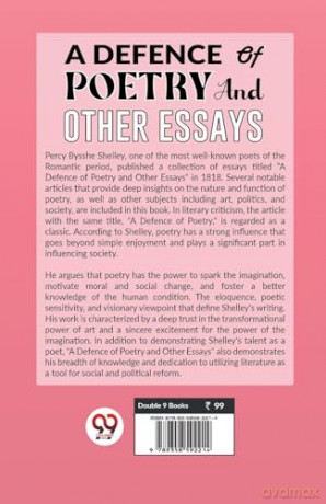 A Defence of Poetry and Other Essays - Percy Bysshe Shelley [KSIĄŻKA]