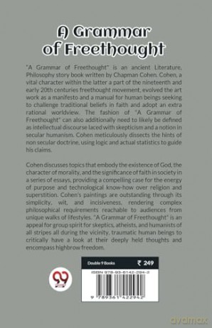 A Grammar of Freethought (Edition 2023) - Chapman Cohen [KSIĄŻKA]