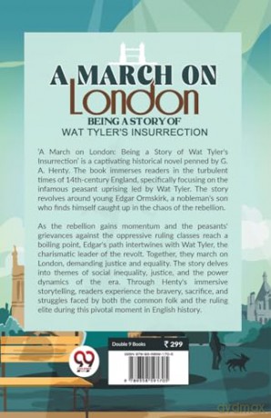 A March on London Being a Story of Wat Tyler's Insurrection - G.A. Henty [KSIĄŻKA]