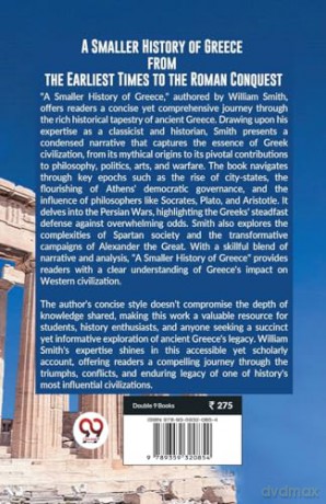A Smaller History of Greece from the Earliest Times to the Roman Conquest - William Smith [KSIĄŻKA]