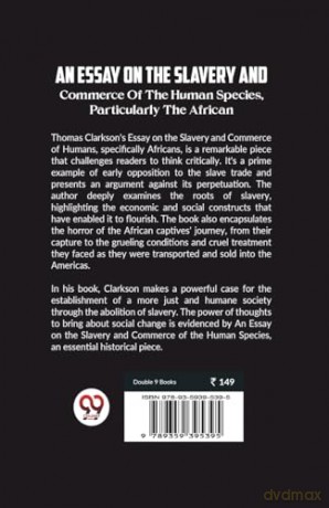 An Essay On The Slavery And Commerce Of The Human Species Particularly The African (Edition 2023) - Thomas Clarkson [KSIĄŻKA]