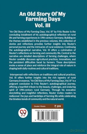 An Old Story of My Farming Days Vol. III (Edition 2024) - Fritz Reuter [KSIĄŻKA]