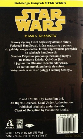 Star Wars. Maska kłamstw. Tom 4 - James Luceno [KSIĄŻKA]