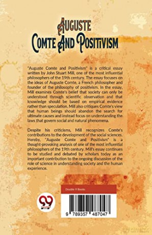 Auguste Comte and Positivism - John Stuart Mill [KSIĄŻKA]