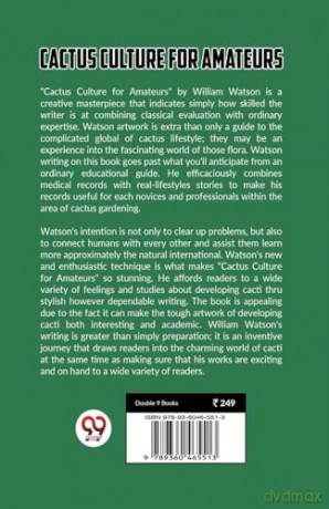 Cactus Culture for Amateurs (Edition 2023) - William Watson [KSIĄŻKA]