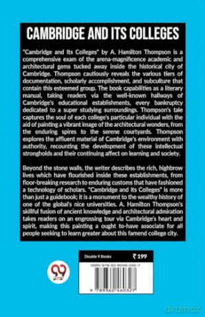 Cambridge and Its Colleges - A Hamilton Thompson [KSIĄŻKA]