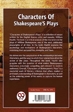 Characters of Shakespeare's Plays - William Hazlitt [KSIĄŻKA]