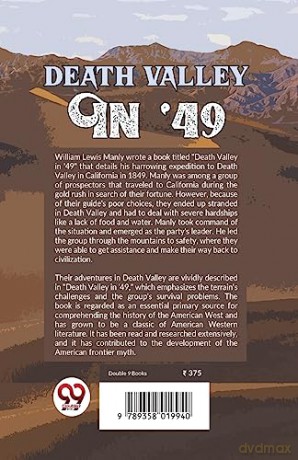 Death Valley in '49 - William Lewis Manly [KSIĄŻKA]