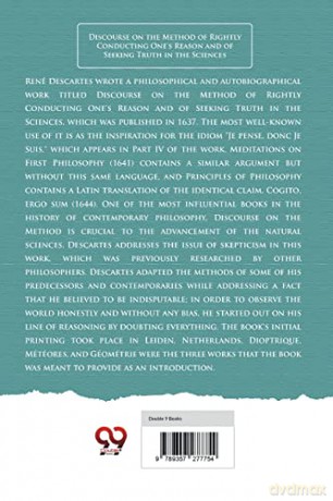 Discourse on the Method of Rightly Conducting One's Reason and of Seeking Truth in the Sciences - Rene Descartes [KSIĄŻKA]