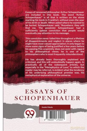 Essays of Schopenhauer - Arthur Schopenhauer [KSIĄŻKA]