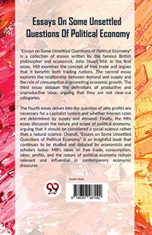 Essays on Some Unsettled Questions of Political Economy - John Stuart Mill [KSIĄŻKA]