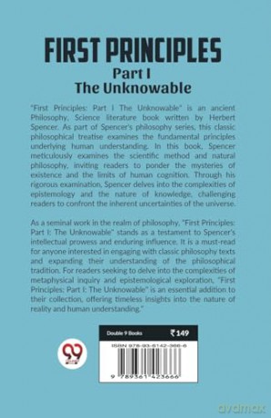 First PrinciplesPart I.-The Unknowable (Edition 2023) - Herbert Spencer [KSIĄŻKA]