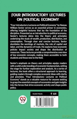 Four Introductory Lectures on Political Economy (Edition 2023) - Nassau William Senior [KSIĄŻKA]