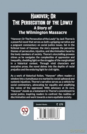 Hanover; Or The Persecution of the LowlyA Story of the Wilmington Massacre (Edition 2023) - Jack Thorne [KSIĄŻKA]
