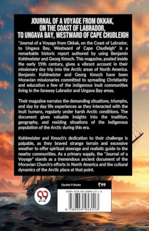 Journal of a Voyage from Okkak, on the Coast of Labrador, to Ungava Bay, Westward of Cape Chudleigh (Edition 2023) - Kohlmeister Benjamin [KSIĄŻKA]