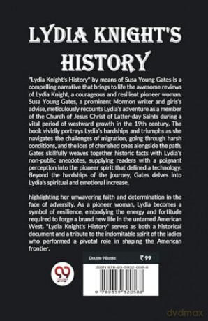 Lydia Knight's History - Susa Young Gates [KSIĄŻKA]