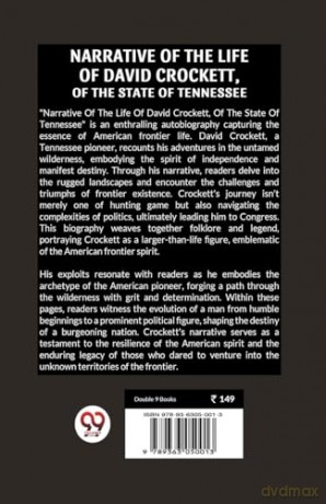 Narrative Of The Life Of David Crockett, Of The State Of Tennessee (Edition 2024) - David Crockett [KSIĄŻKA]
